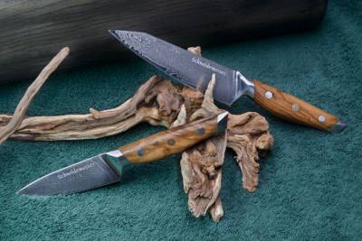 Damastmesser Set | SKeld® - Schneidemesser.eu