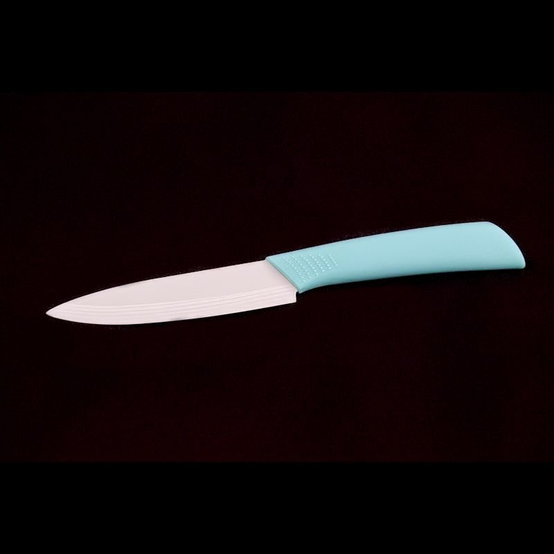 Keramik-Allzweckmesser 23 cm Zirkonoxid, blauer PP-Griff