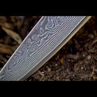 SKeld™ Damast Gemüsemesser mit 67 Lagen Damaststahl – scharfe Black Serie Klinge