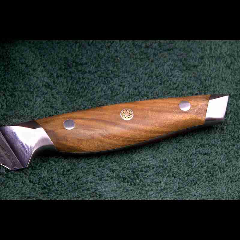 Olivenholzgriff des SKeld™ - Schneidemesser - Damast Ausbeinmessers ergonomisch geformt