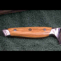 Olivenholzgriff des SKeld™ - Schneidemesser - Damast Nakirimessers, ergonomisch